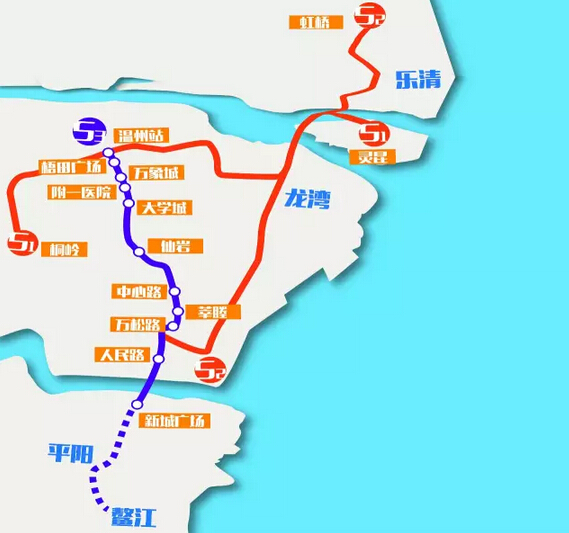 温州市域铁路s2线一期工程现处于工可阶段