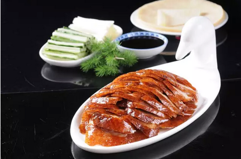 1盘北京烤鸭照片图片